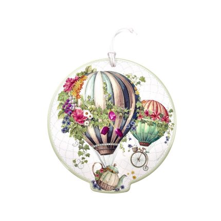 DECORATION WONDERLAND WHITE CERAMIC/CORK