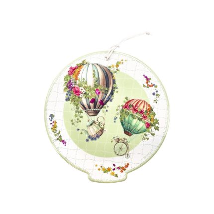 DECORATION WONDERLAND GREEN CERAMIC/CORK