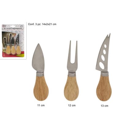 CHEESE KNIVES 3 PCS