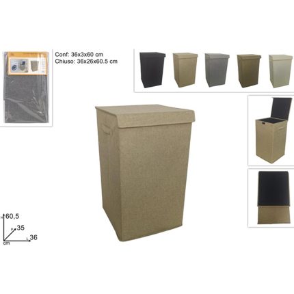 LAUNDRY BASKET 5 COL