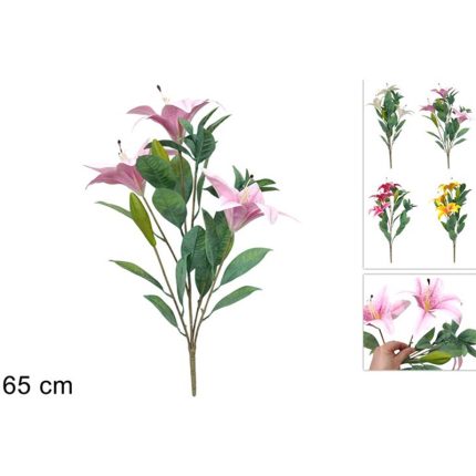 FLOWERS C/3 65CM 4 COL