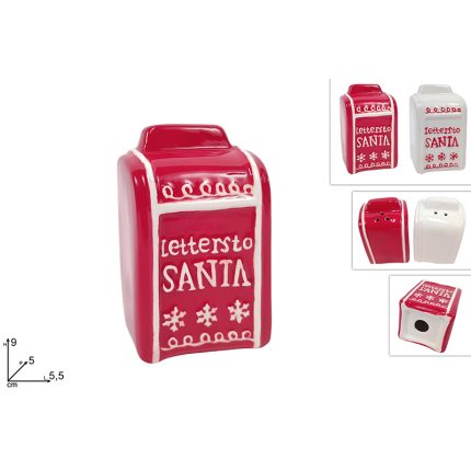 LETTERS TO SANTA CERAMIC DECORATION ASS