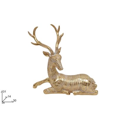 REINDEER GOLD 31CM