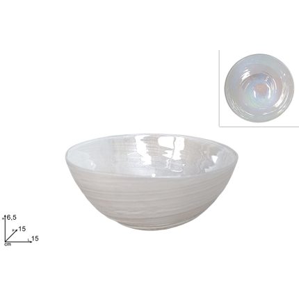 DECORATIVE BOWL 15CM RAINBOW