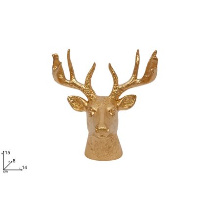 REINDEER GOLD 15CM