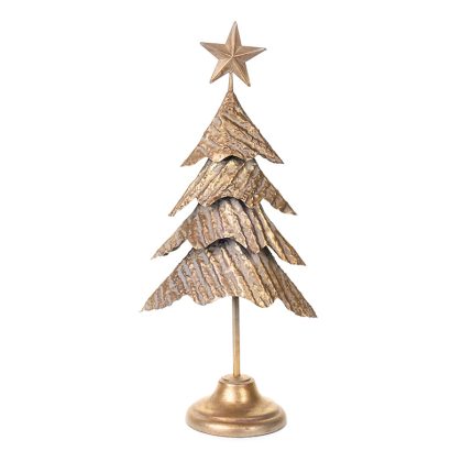 CHRISTMAS TREE GOLD 58CM