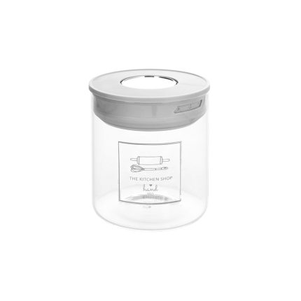 GLASS JAR W/ERMATIC LID 750CC