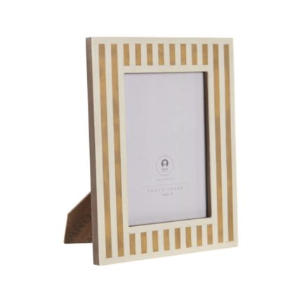 PHOTOFRAME 13X18CM RESIN BONE WHITE