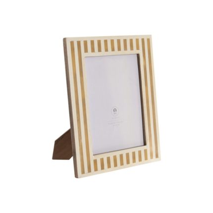 PHOTOFRAME 15X20CM RESIN BONE WHITE