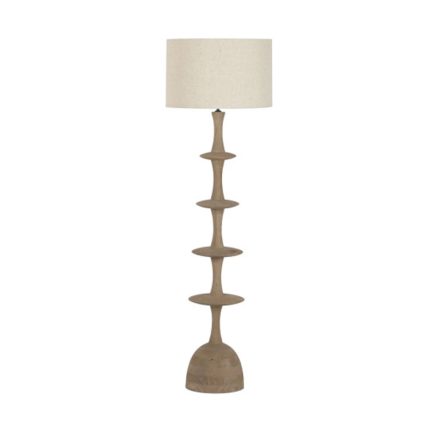 FLOOR LAMP MANGO LINEN 50X50X169