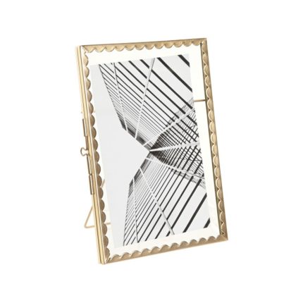 PHOTO FRAME 10X15 METAL GLASS GOLD