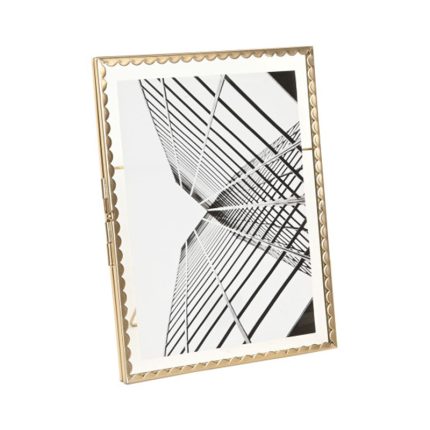 PHOTO FRAME 15X20CM METAL GLASS GOLD