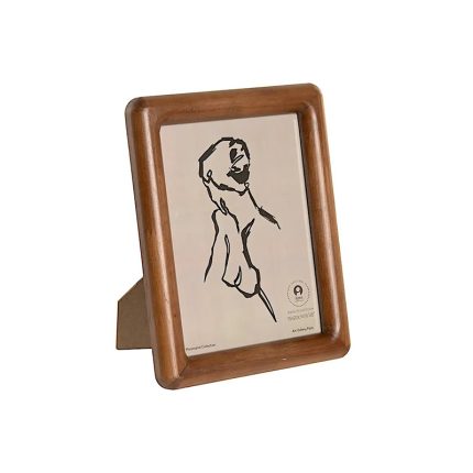 PHOTO FRAME 15X20 ACACIA GLASS BROWN