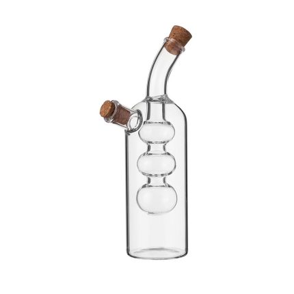 OIL BOTTLE BOROSILICATE 8X5.5CM