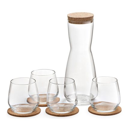 DEBONAIR SET OF 10 PCS GLASS