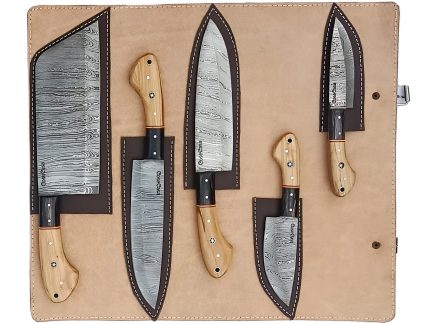 CHEF KNIFES  SET DAMASCUS